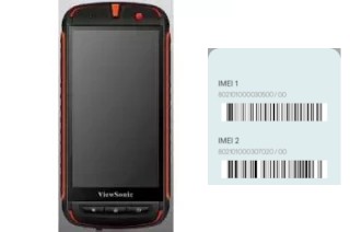 How to see the IMEI code in Viewsonic ViewPhone A8