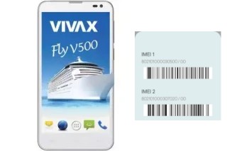 How to find the IMEI code on Smart Fly V500