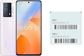 How to find the IMEI code on iQOO Z5