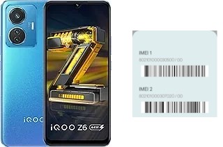 How to find the IMEI code on iQOO Z6 44W