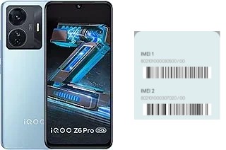 How to find the IMEI code on iQOO Z6 Pro