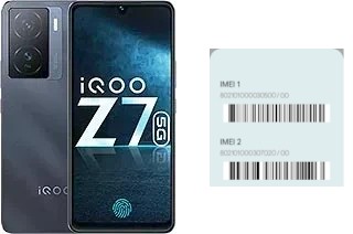 How to find the IMEI code on iQOO Z7