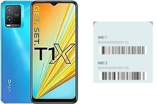 How to find the IMEI code on T1x (India)