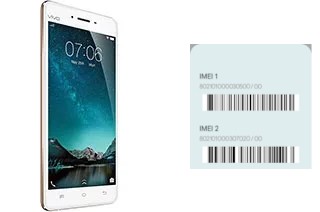 How to see the IMEI code in vivo V3