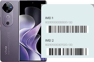 How to see the IMEI code in vivo V40