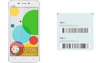 How to find the IMEI code on vivo X5