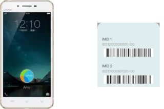 How to find the IMEI code on Vivo X6A