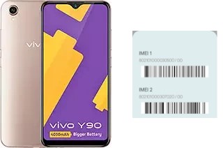 How to see the IMEI code in vivo Y90