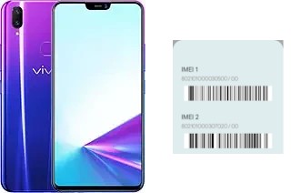 How to find the IMEI code on vivo Z3x