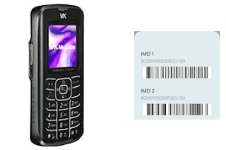 How to see the IMEI code in VK2000