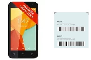 How to see the IMEI code in Smart mini 7