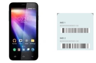 How to find the IMEI code on Primo F6