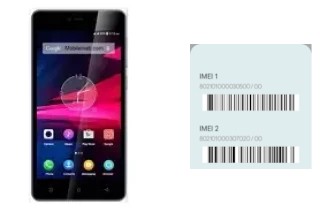 How to find the IMEI code on Primo RM2 mini