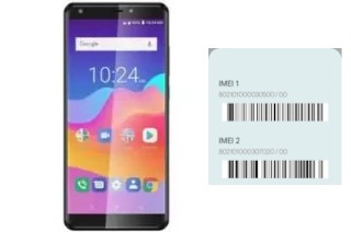 How to find the IMEI code on Primo RX6