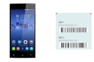 How to find the IMEI code on Primo Z