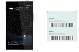 How to find the IMEI code on Primo ZX