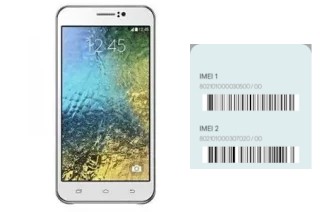 How to find the IMEI code on White Cherry MI Lotus