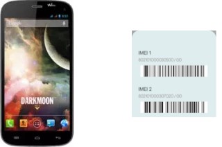 How to find the IMEI code on Darkmoon