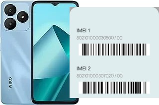 How to see the IMEI code in Wiko T20