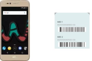 How to find the IMEI code on U Pulse Lite