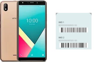 How to find the IMEI code on Wiko Y61