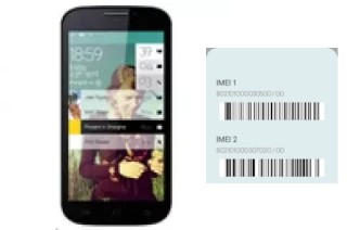 How to find the IMEI code on 3G Note Legend