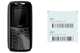 How to find the IMEI code on Wind DUO 2000