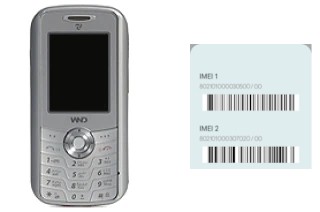 How to find the IMEI code on Wind DUO 2100