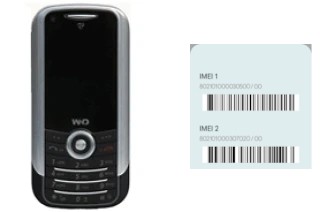 How to find the IMEI code on Wind DUO 2300