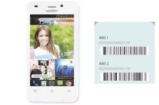 How to find the IMEI code on miSmart Smile W1