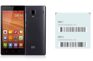 How to see the IMEI code in Redmi 1S