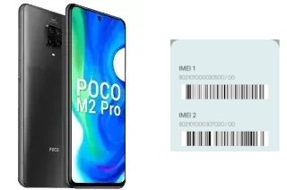 How to find the IMEI code on Poco M2 Pro