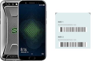 How to see the IMEI code in Black Shark