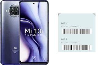 How to find the IMEI code on Mi 10i 5G