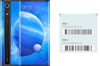 How to find the IMEI code on Mi Mix Alpha