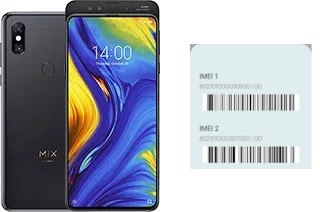 How to see the IMEI code in Mi Mix 3 5G