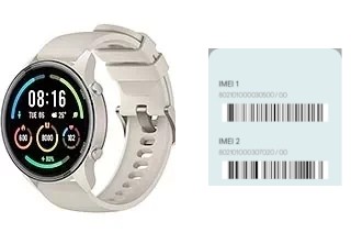 How to find the IMEI code on Mi Watch Color Sports