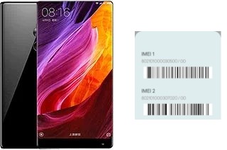 How to see the IMEI code in Mi Mix