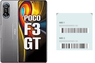 How to find the IMEI code on Poco F3 GT