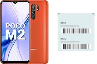 How to find the IMEI code on Poco M2