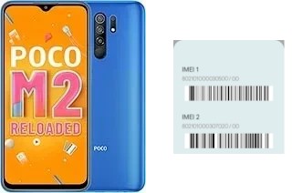 How to find the IMEI code on Poco M2 Reloaded