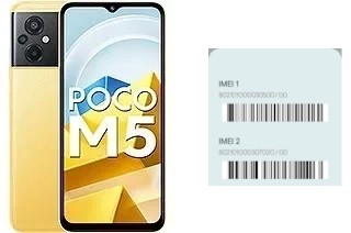 How to find the IMEI code on Poco M5 (India)