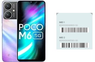 How to find the IMEI code on Poco M6