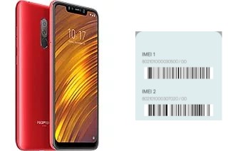 How to find the IMEI code on Pocophone F1