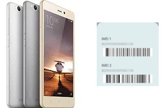 How to find the IMEI code on Redmi 3