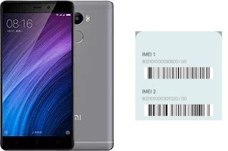 How to find the IMEI code on Redmi 4 (China)