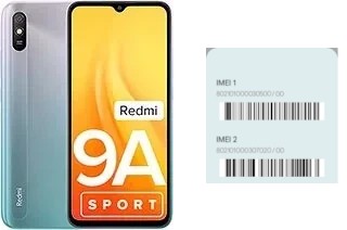 How to find the IMEI code on Redmi 9A Sport