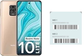 How to find the IMEI code on Redmi Note 10 Lite