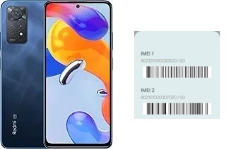 How to find the IMEI code on Redmi Note 11 Pro 5G