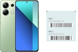 How to find the IMEI code on Redmi Note 13 4G